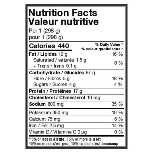 Southwest Santa Fe Chicken Grain Bowl (8 Bowls)