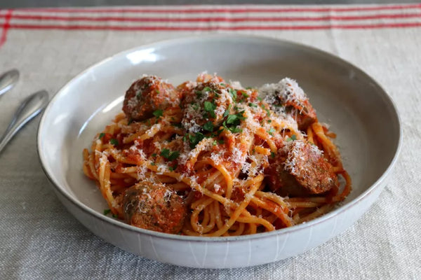 Italian Sausage (Mild or Hot) Spaghetti