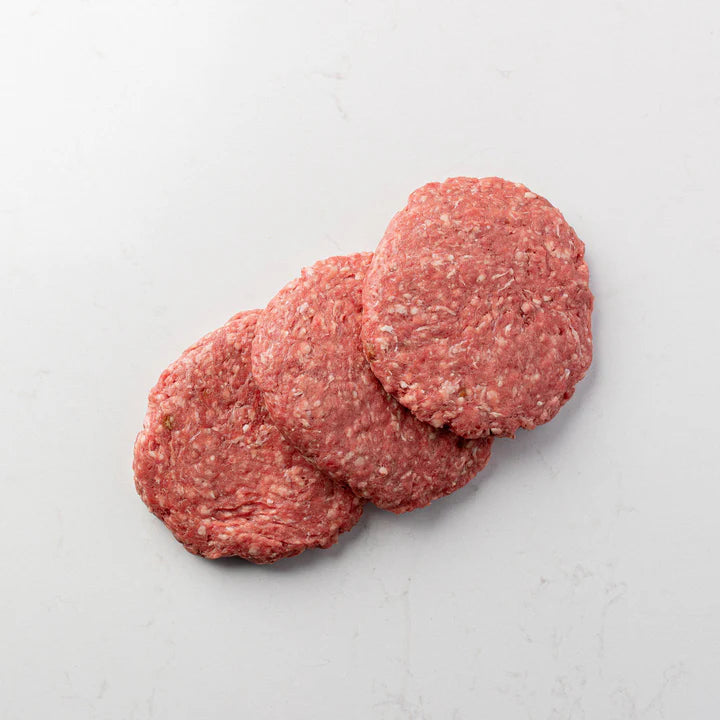 Burger & Bacon BBQ Bundle (10 Burgers & 3 lbs. of Applewood Thick Cut Bacon)