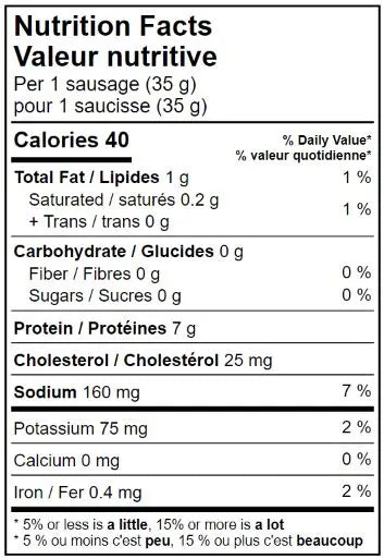 Breakfast Sausage - Chicken (32 Count)