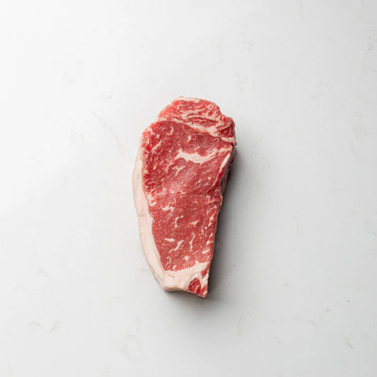 100% Grass Fed New York Striploin (16 steaks x 10 oz)