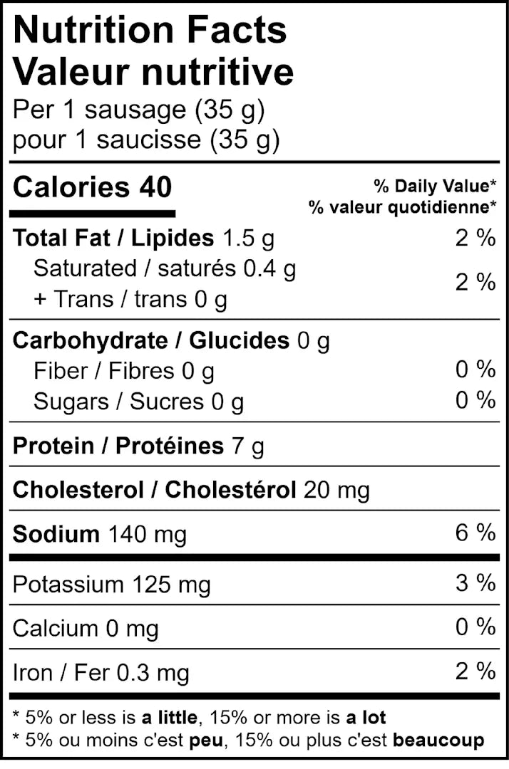 Breakfast Sausage - Pork (32 Count)