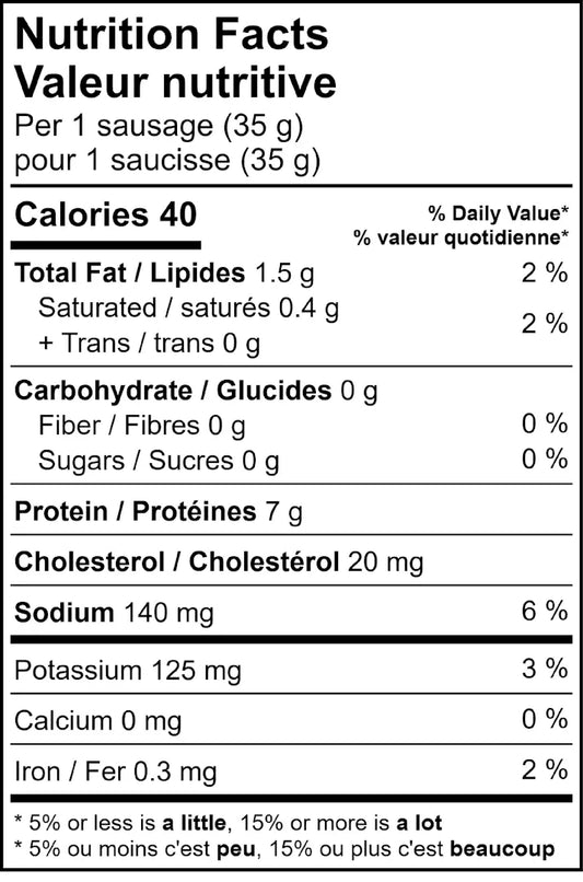 Breakfast Sausage - Pork (32 Count)