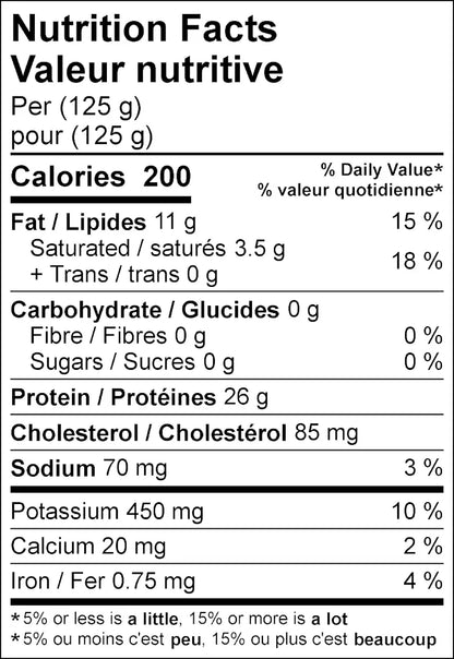 Pork Chop Center Cut - Bone In (10 Pork Chops x 6 oz)